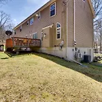 Spacious Poconos Home With Game Room, Deck And Hot Tub